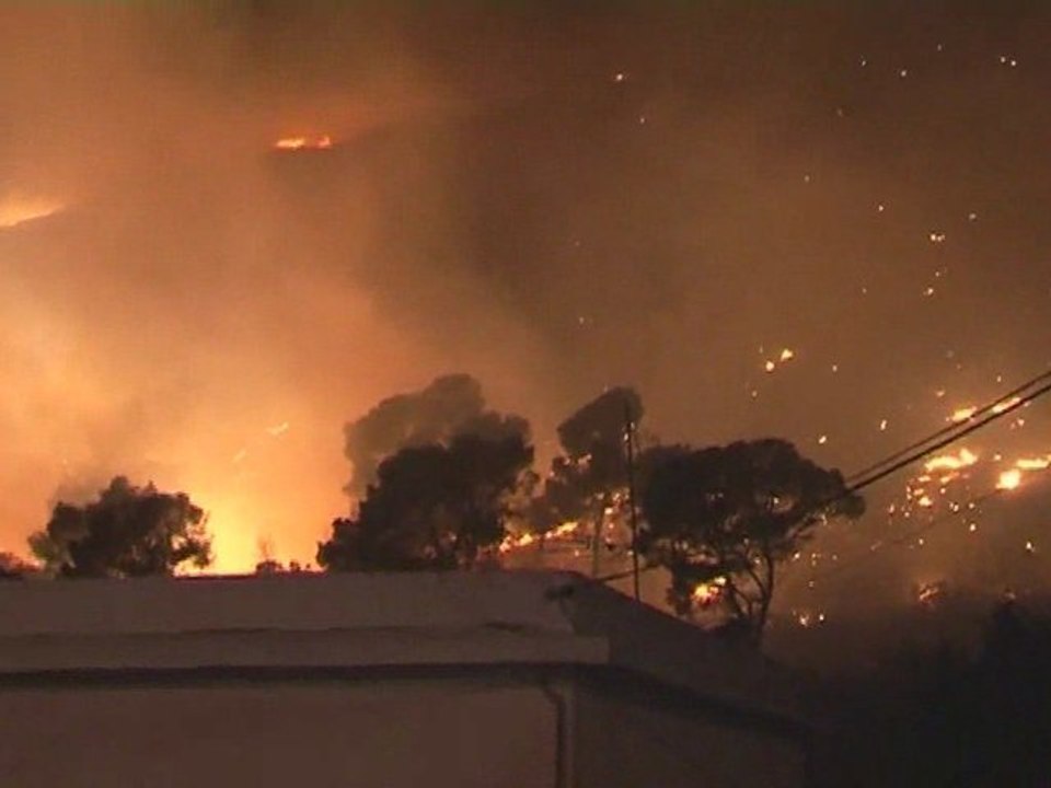 Marseille is burning