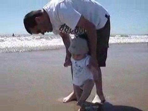 mon premier bain de mer