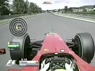 Ungheria: pauroso incidente per Massa