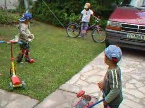 Samedi 25 juillet chez 09 chez Grand Père et Grand Mère