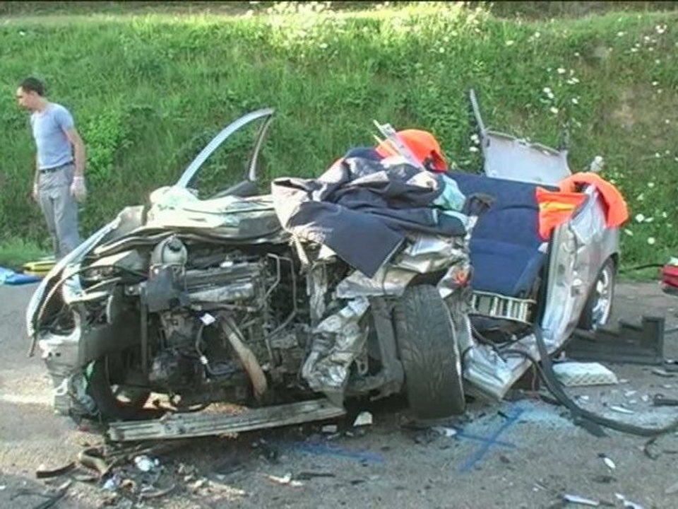 ACCIDENT A ST-LEGER-SUR-DHEUNE