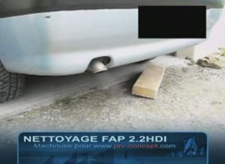 Nettoyage FAP Peugeot 406 2.2HDI