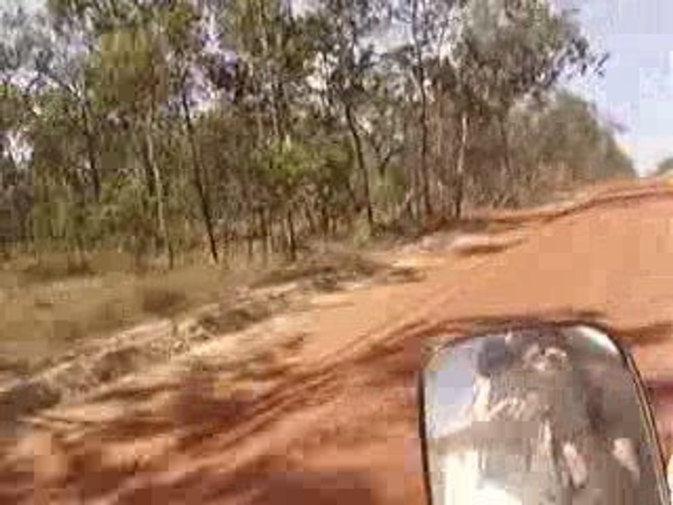 Roadwork on Peninsula Developement Road (Cape York)