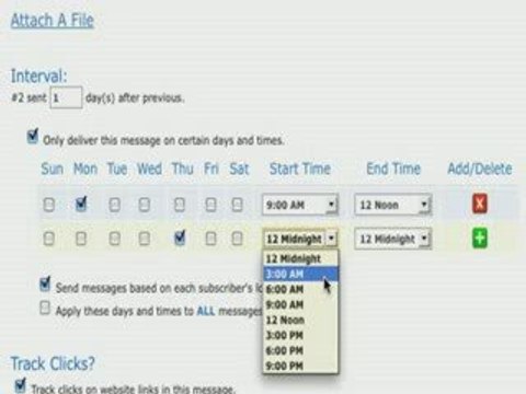 Aweber: Email Marketing Software, Autoresponder Send Windows