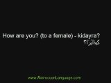 Moroccan Arabic - learn to greet people