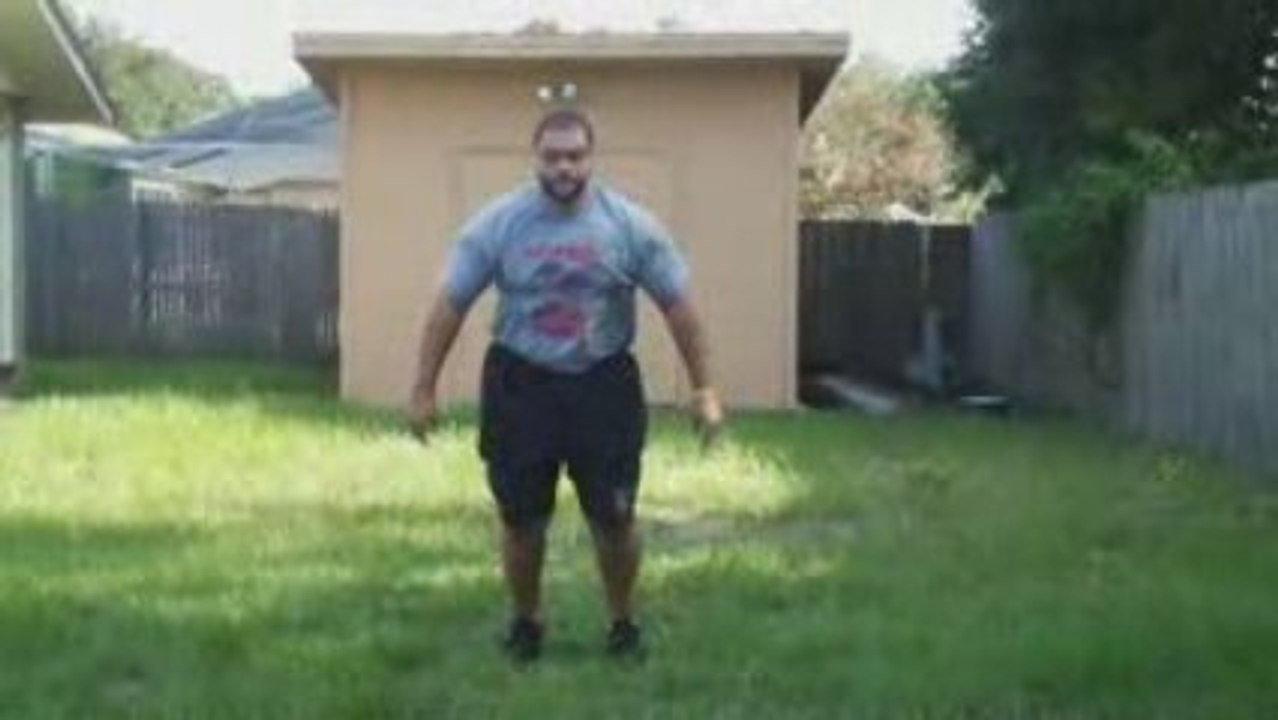 How To Do Burpees in Bad Form at 284 Lbs