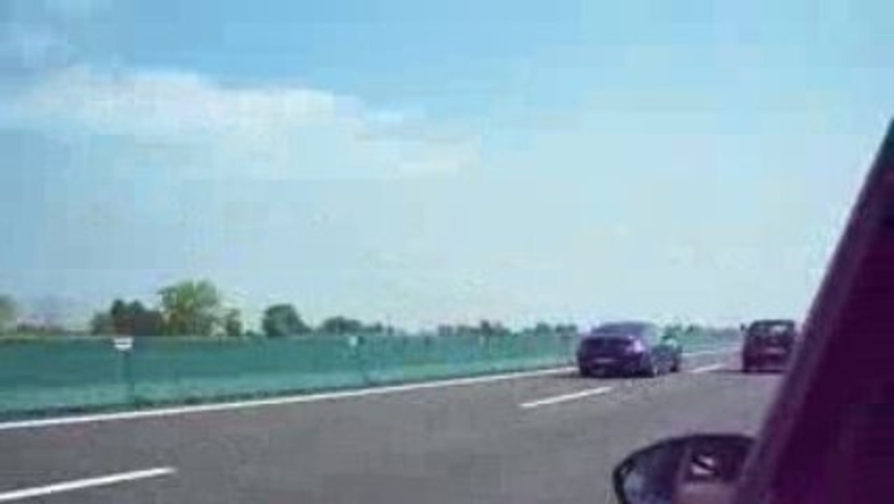 autoroute italien Bmw M6
