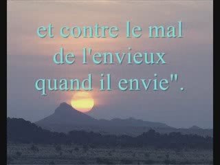 3 dernières sourate du Qur'an (112-113-114)