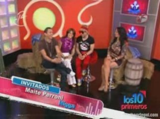 Maite Perroni en Los 10 primeros - Parte 1