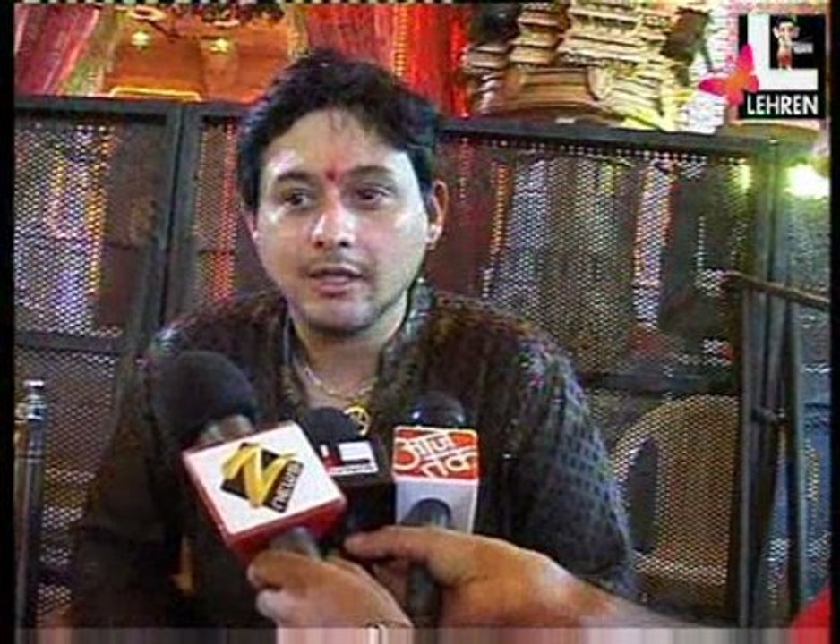 Swapnil seeks blessing from Lord Ganesha