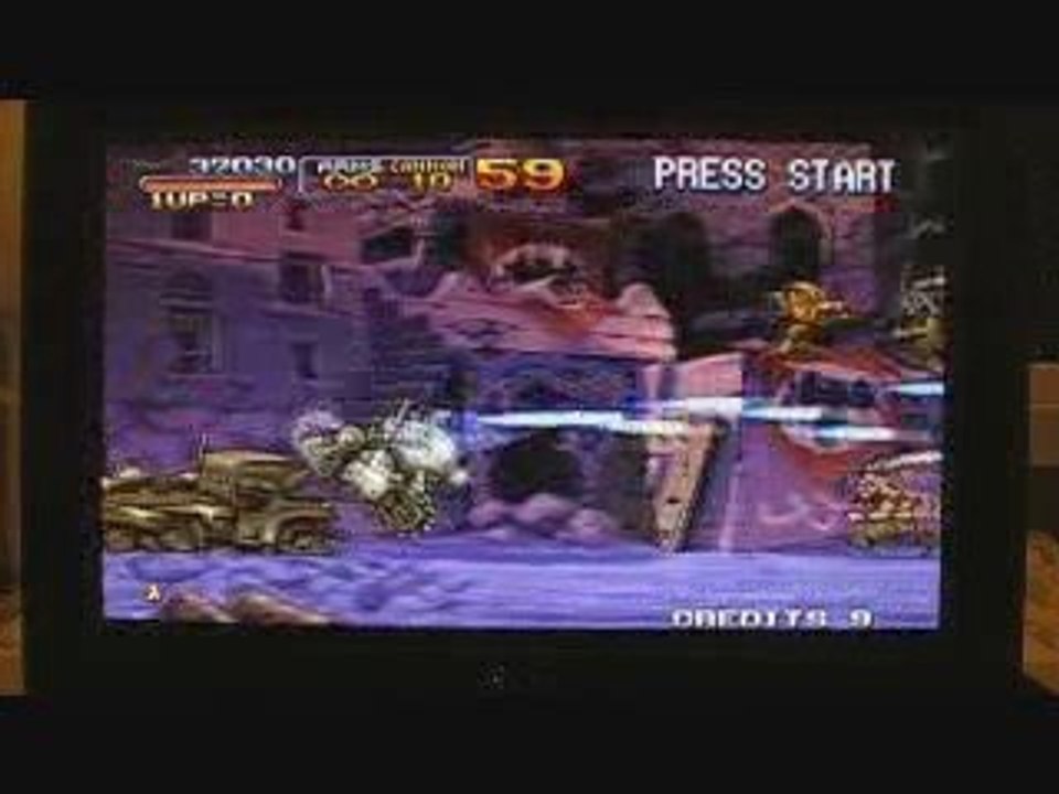 Emulateur neogeo metal slug sur Eee PC 901