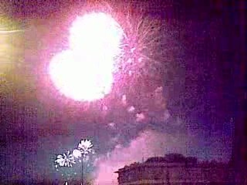 Feu d'artifice - 13 Juillet 2009 - Amiens 1er partie