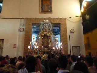 Entrada de la Virgen del Carmen. Sanlúcar la Mayor 09