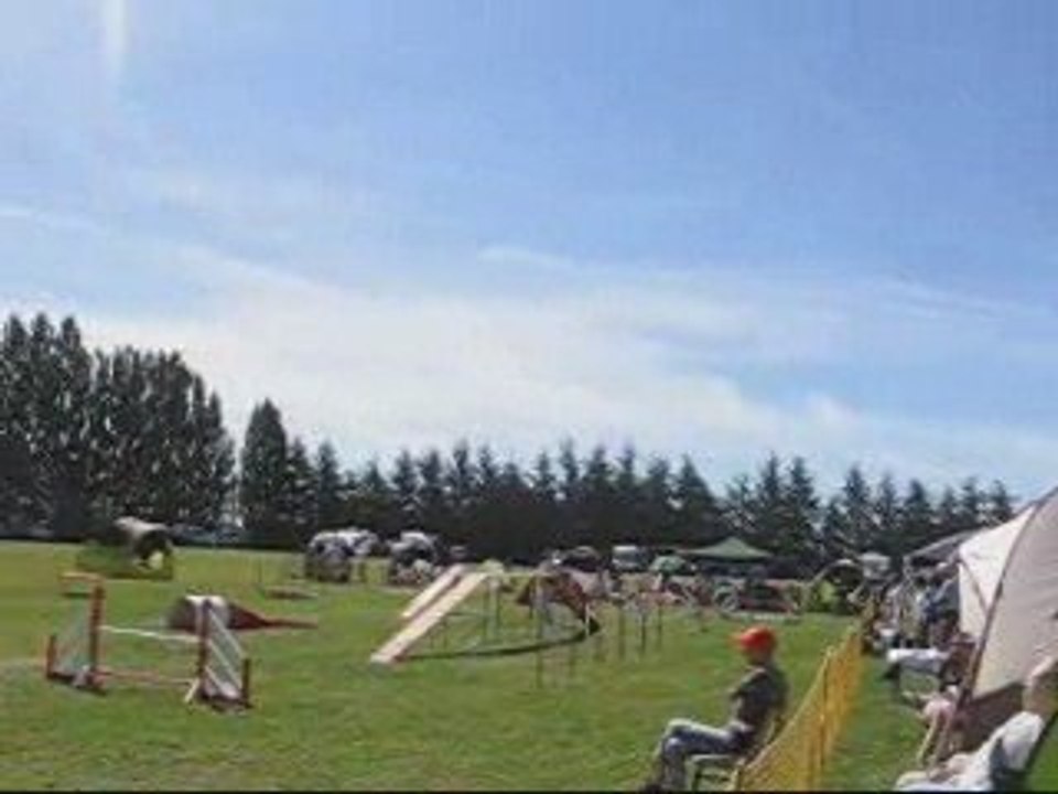 1er concours agility de Coo, 26/07/09, GPF