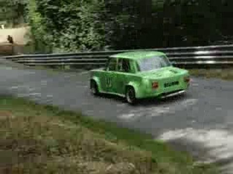 course de côte de la tardes 2ème montée de yves tholy