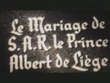 Le mariage d' Albert de Belgique et  Paola di Calabria  1/3