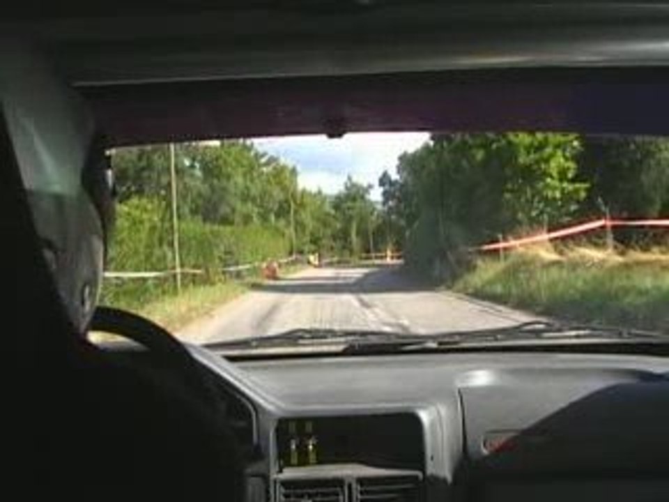 rallye de la drome 2009 ES 1 oriol