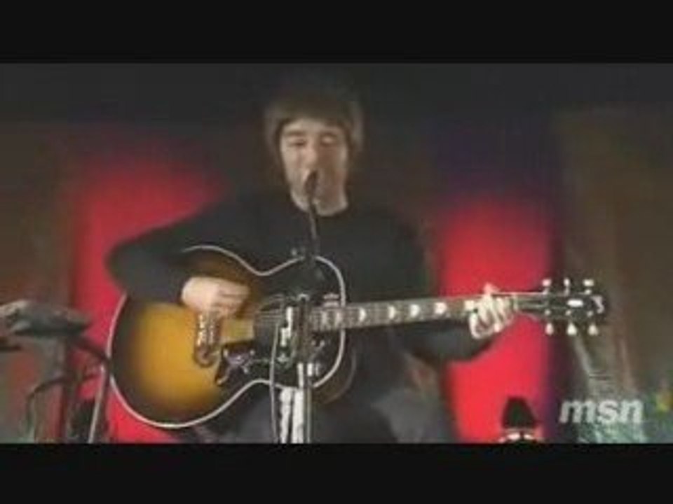 Oasis - Noel Gallagher & Gem Archer "Fade Away" acoustic