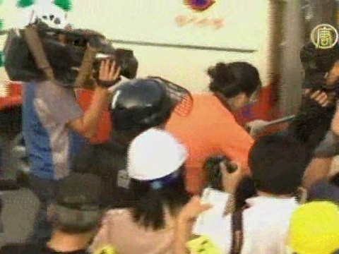 Забастовка на автомобильном заводе в Южной Корее