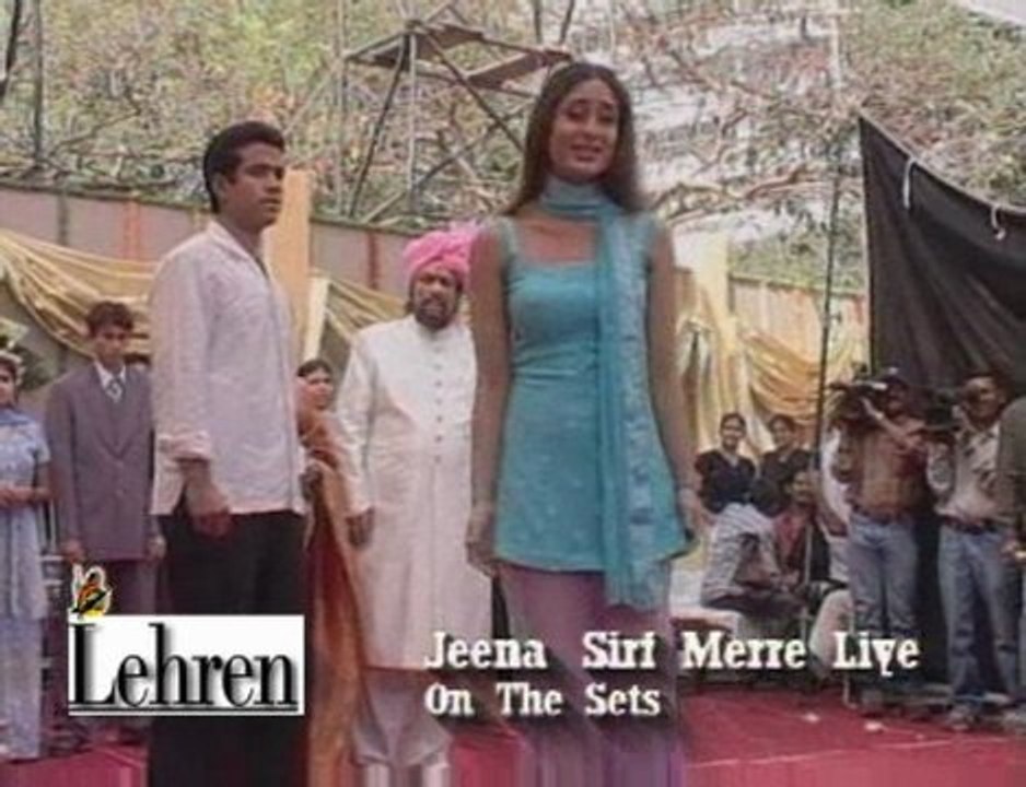 Kareena On Sets