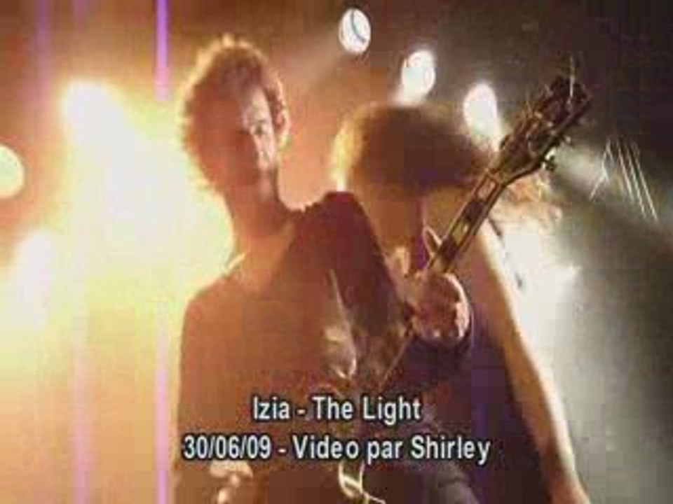 izia the light live nouveau casino