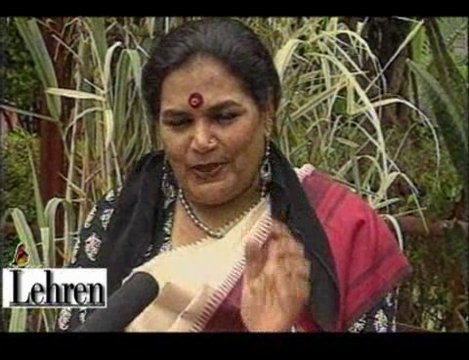 Pop Singer Usha Uthup on her singing