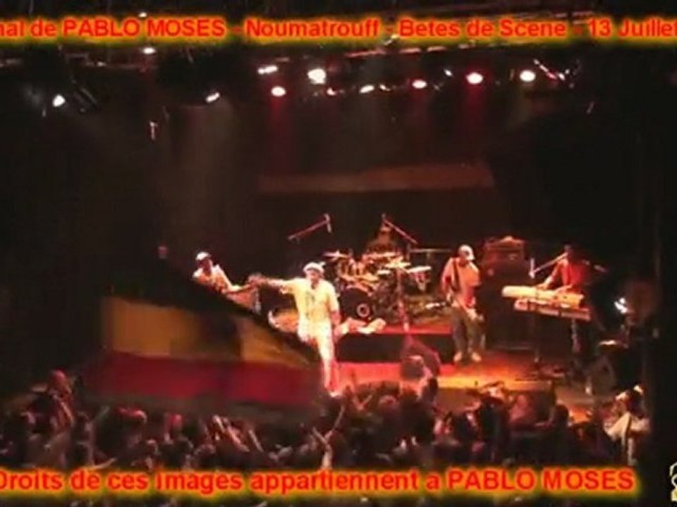Mulhouse - Le Final de Pablo Moses - Noumatrouff Mulhouse