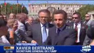 Nicolas Sarkozy victime d’un malaise / 26-07-2009