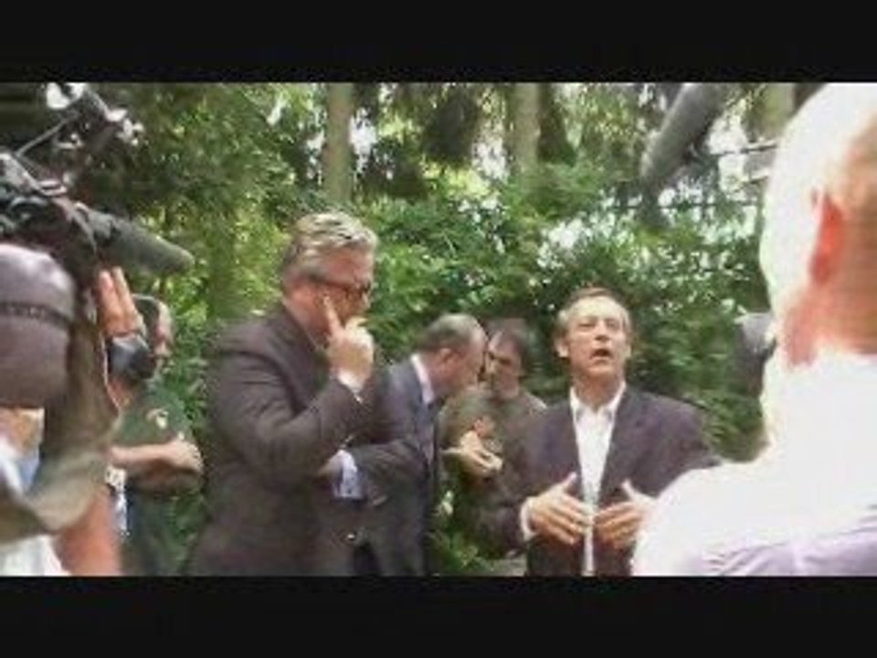 Visite à Brutus 2, lion rescapé d'un cirque