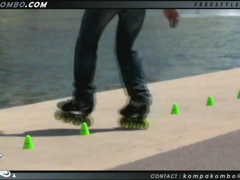 double balade avant / double forward stroll