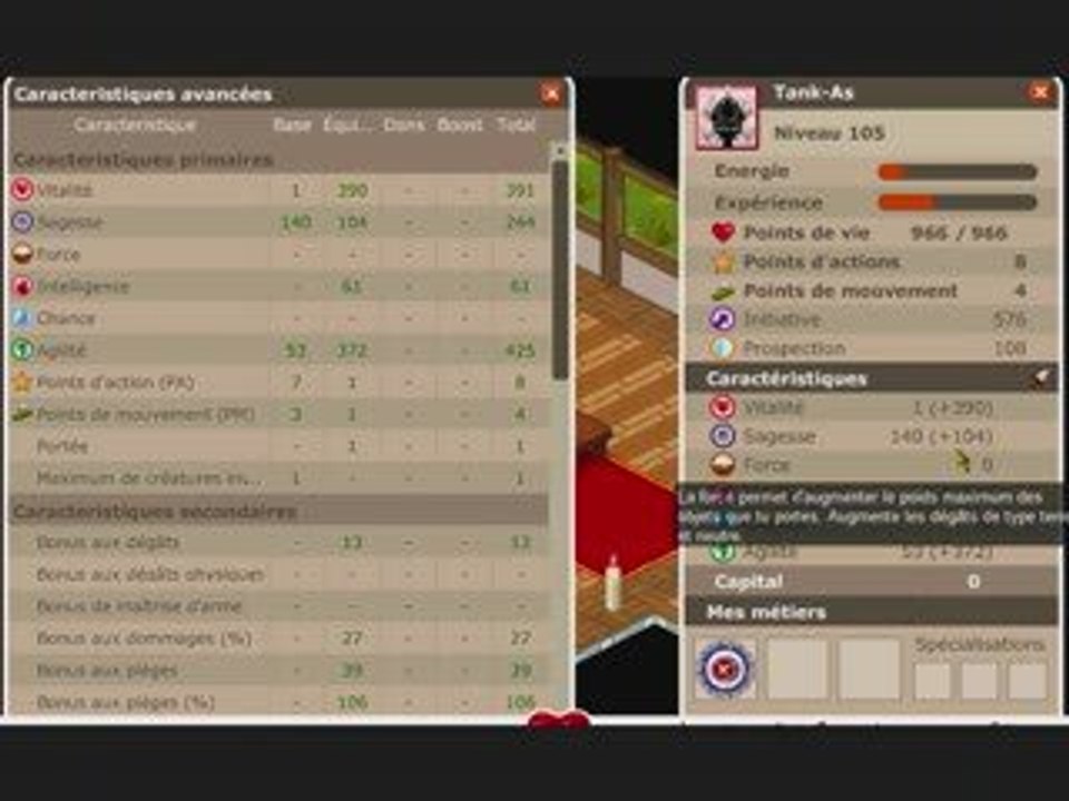 Dofus xelor air/sagesse