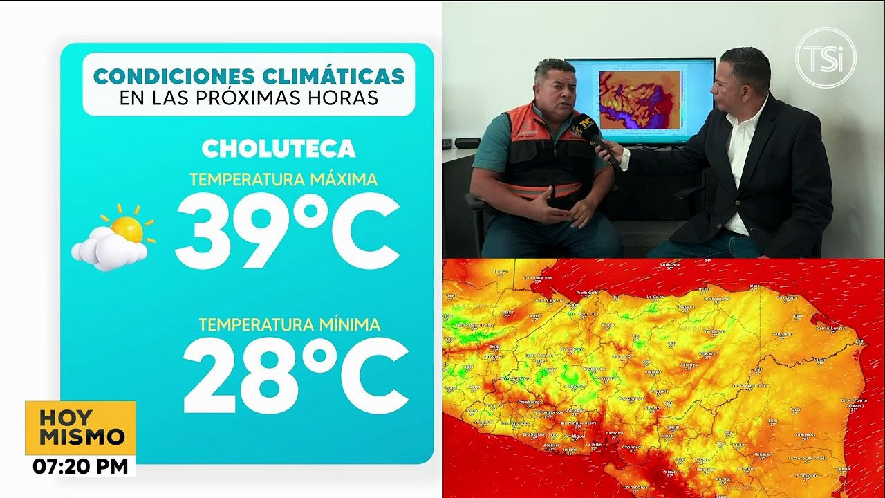 Cenaos pronostica temperaturas de 30 grados  para este martes