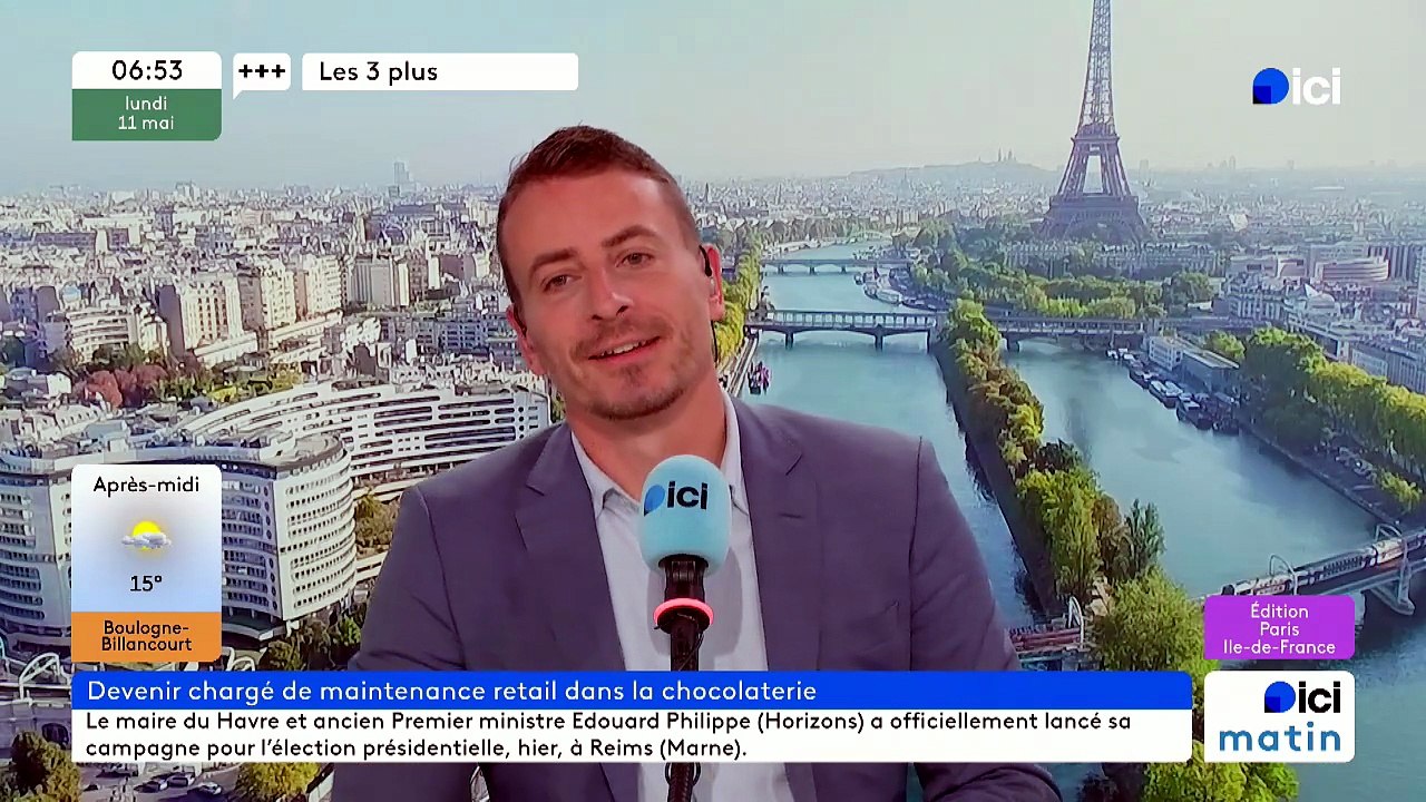 11/05/2026 - ici matin par ici Paris Île-de-France en vidéo