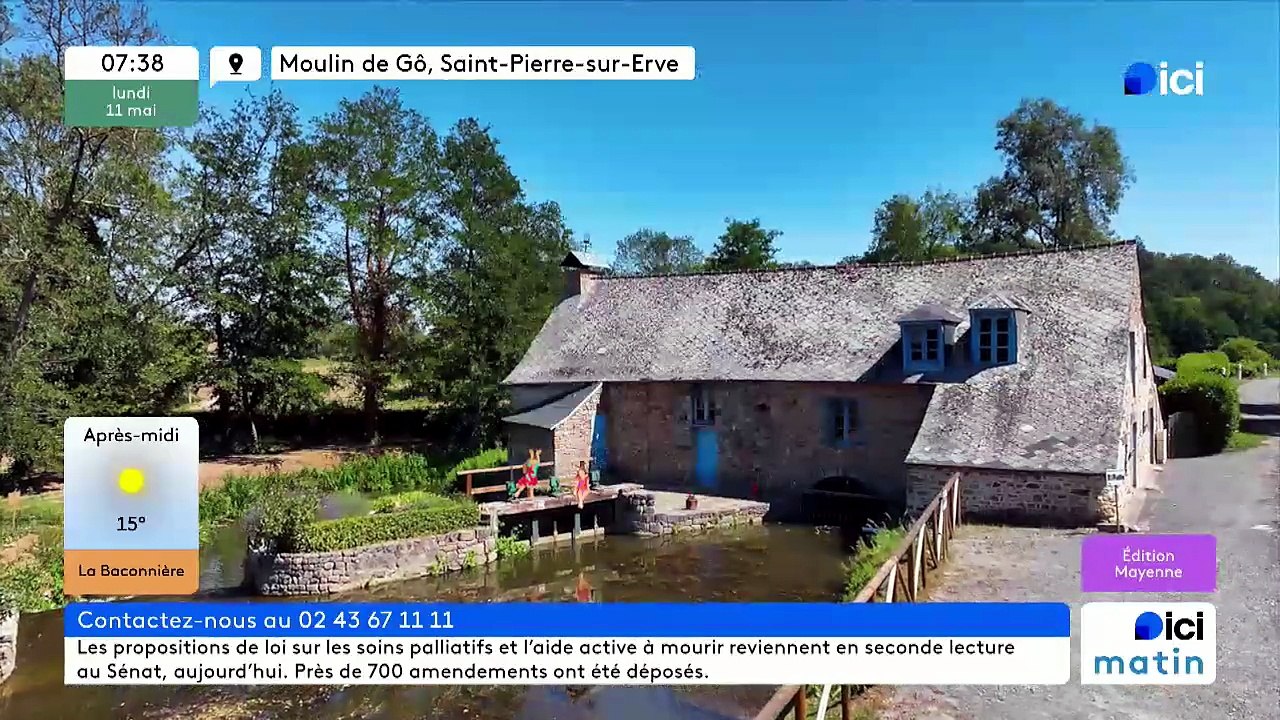 11/05/2026 - ici matin par ici Mayenne en vidéo
