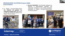 [WEBINAIRE] Présentation générale du programme ALCOTRA suite aux élections municipales en France