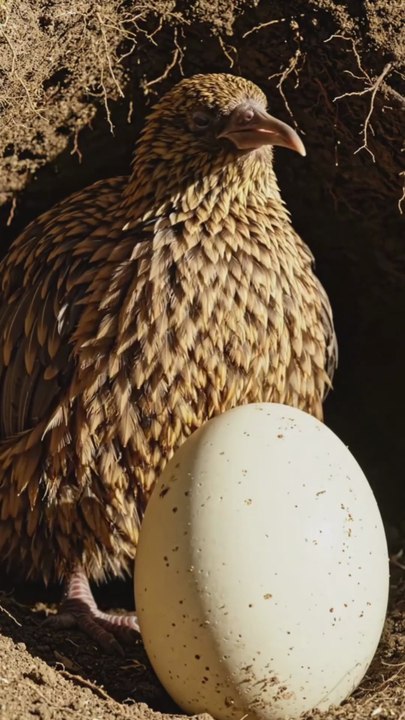 The Bird with No Wings or Tail! 🥝 | Shocking Kiwi Facts #Shorts#animalfacts.wildlife#birds