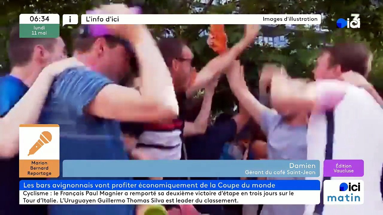 11/05/2026 - ici matin par ici Vaucluse en vidéo