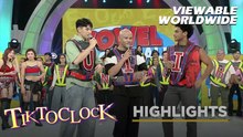 TiktoClock: Allen Ansay at Abed Green, pinag-agawan si Wacky Kiray!