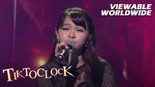 TiktoClock: LJ Valencia, from healthcare data analyst to SWEET GIRL SINGER!