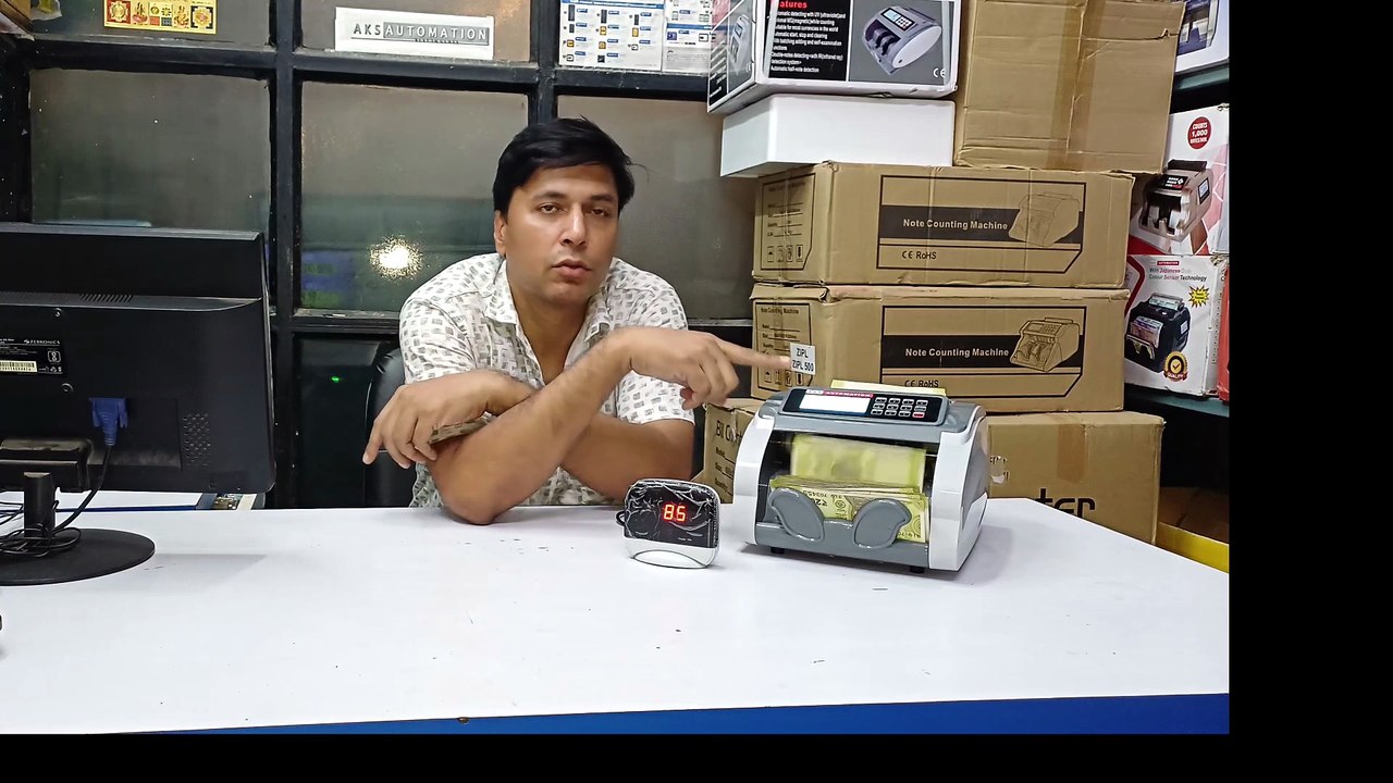 Semi-Value Currency Counting Machine for Shops in Noida & Ghaziabad | Oval-Value
