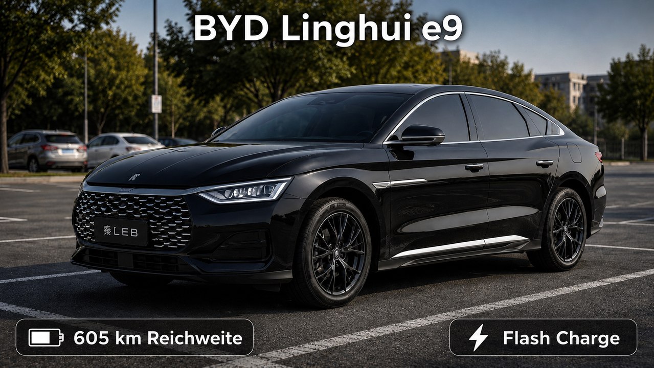 2027 BYD Linghui e9: Neue Business-Limo mit Blade Battery