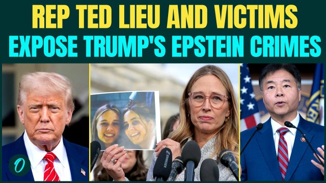 ‘Trump R*P*D 13-Year-Old Minors’: Ted Lieu And Victims CONFRONT Trump, Reveal HORRIFYING Details