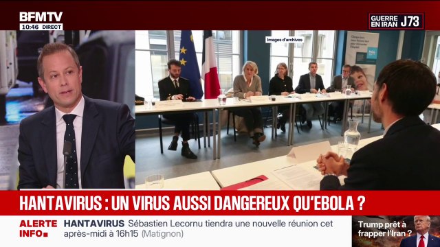 Hantavirus: Sébastien Lecornu tiendra ce 11 mai à 16h15 une nouvelle réunion à Matignon