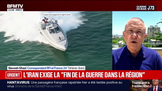 Guerre au Moyen-Orient: l'Iran exige la fin de la guerre dans la région