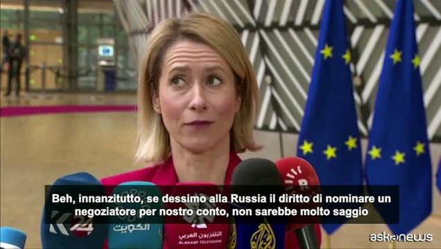 Ucraina, Kallas: veto su Schroeder, lobbista per aziende russe