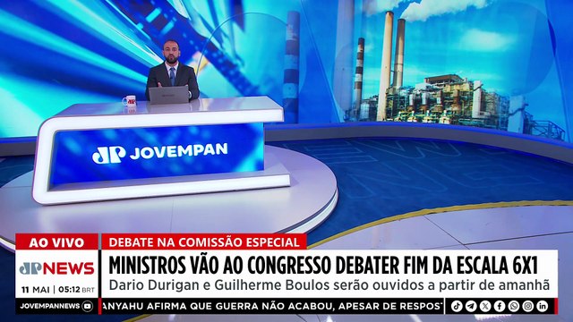Ministros vão ao Congresso debater fim da escala 6x1