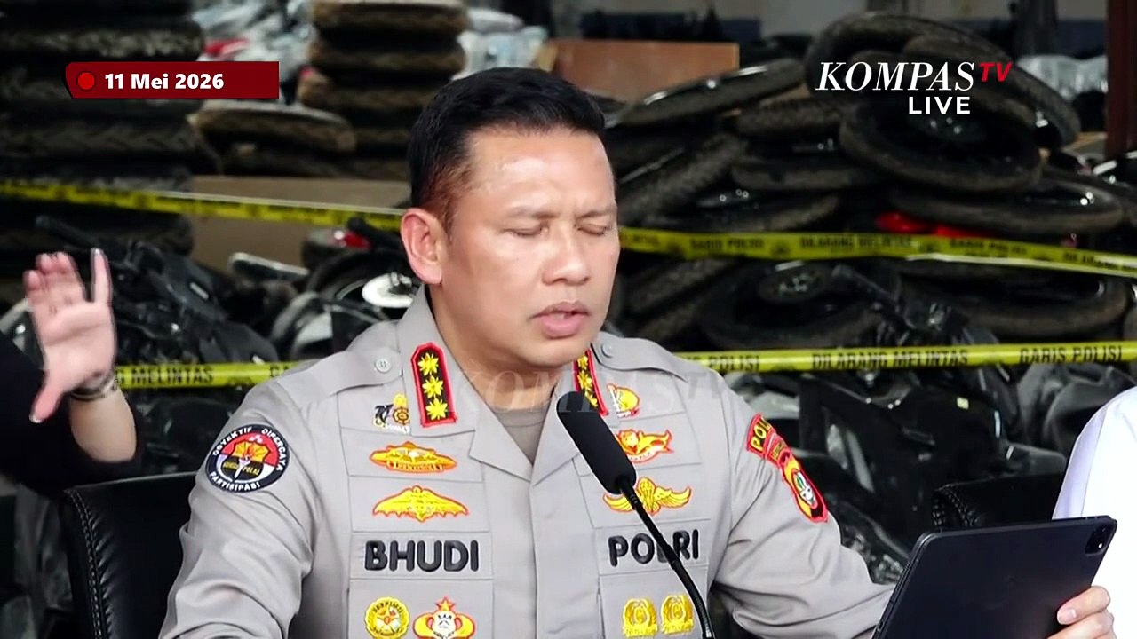 [Full] Polisi Bongkar Dugaan Sindikat Ekspor Ilegal 99 Ribu Motor, Negara Rugi Rp177 Miliar
