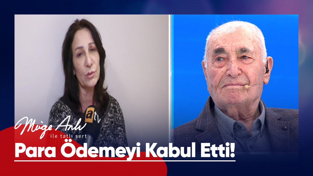 95 yaşındaki Hüseyin Mavu ile boşanma protokolü imzaladı! - Müge Anlı ile Tatlı Sert 11 Mayıs 2026