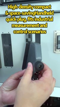 High-density compact & space-savingHandheld quick plug, fits industrial measurement and control scenarios.