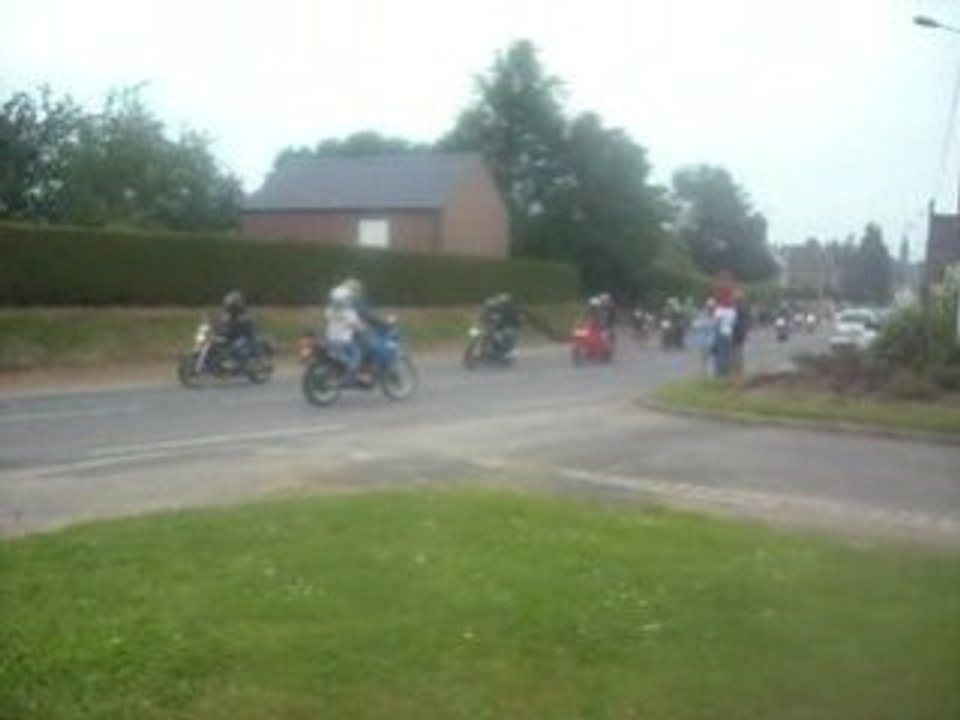 La rando des restos du coeur Sourdeval ( MOTOS)